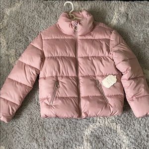 NWT altar’d state pink puffer jacket